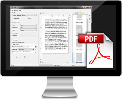 Scan to PDF with Scanitto Pro